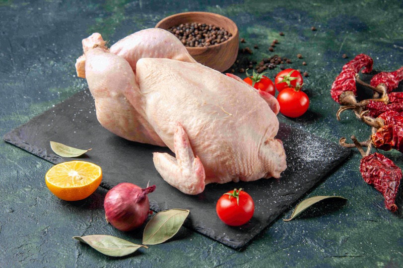 Raw chicken image